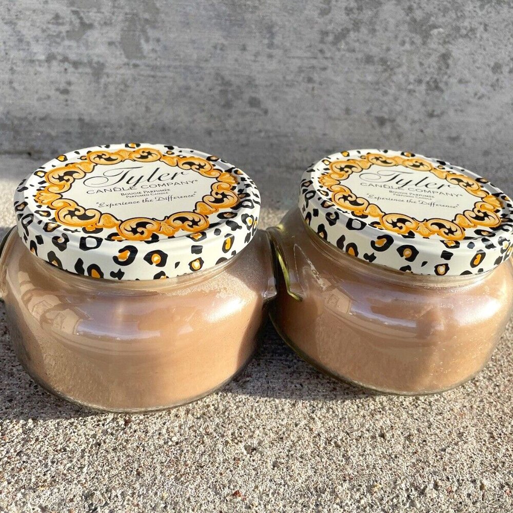 New  2 Pk Tyler 2-wick Candle “Warm Sugar Cookie” 22 oz Jar